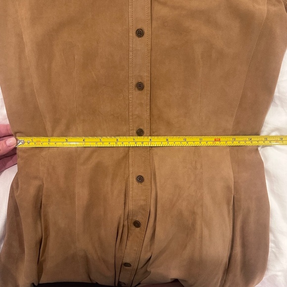 Unbelievable Rare Ralph Lauren Leather dress in excellent condition with pockets - Picture 10 of 11